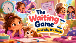 The Waiting Game Sleepover Cozy Scene